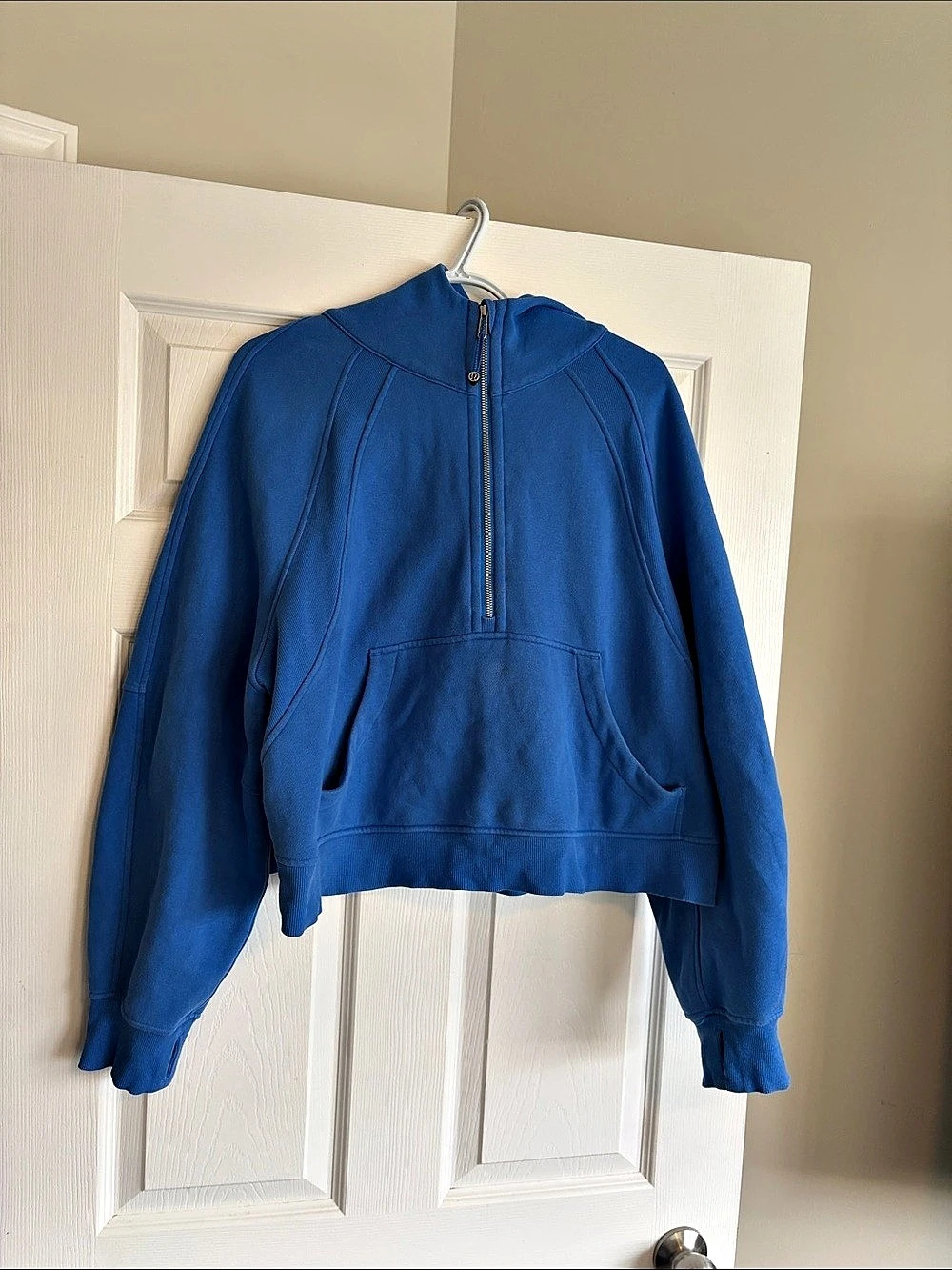 lululemon Scuba Oversized Half-Zip Hoodie Blue xl/xxl